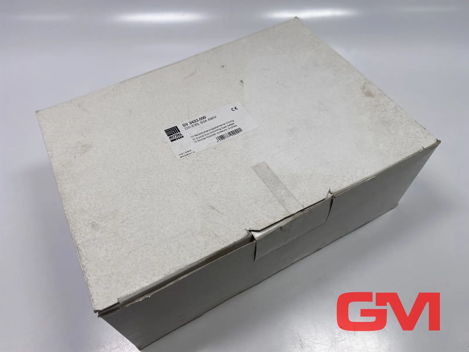 Produktfoto 1 von VPE 10x Rittal Reitersicherungselement SV3433.000 mounting fuse bases DIII-E33