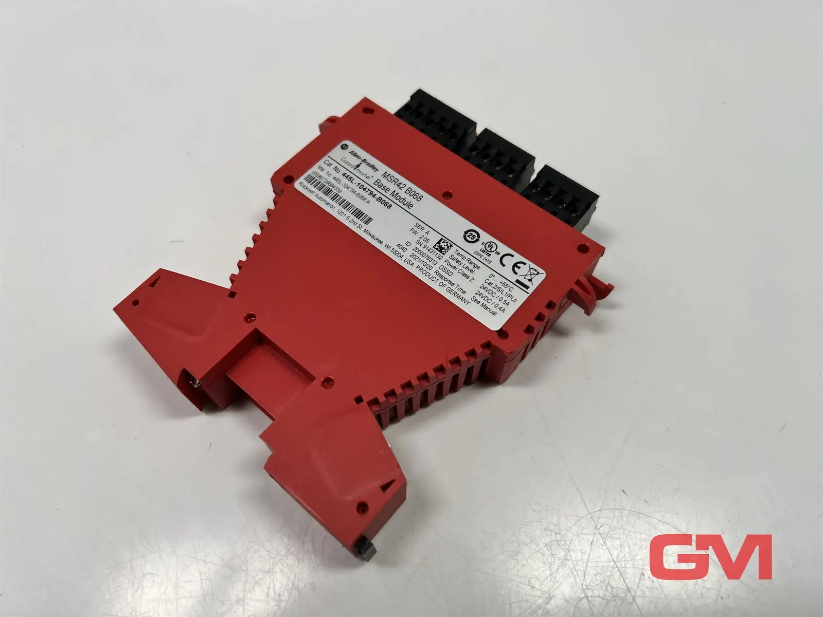 Allen-Bradley Sicherheitsrelais MSR42 B068 Base Module 445L-104794-B068 S:A R:B