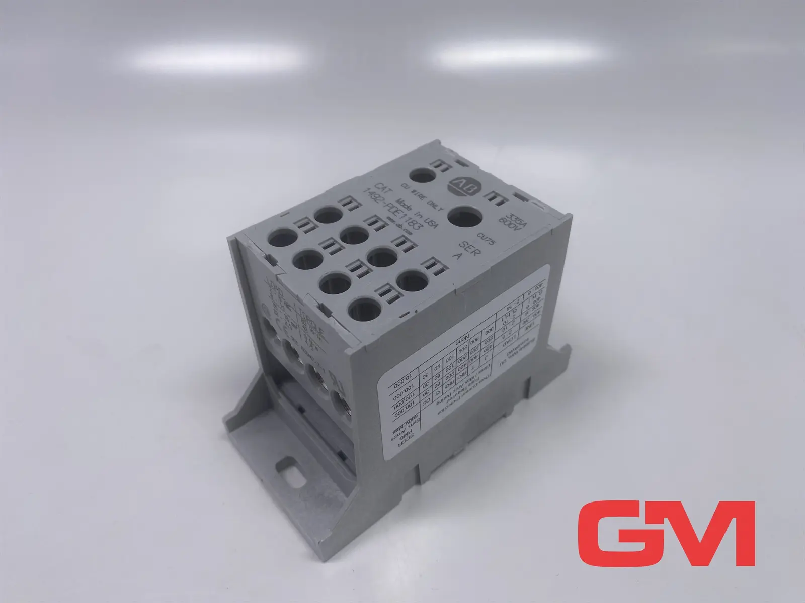 Produktfoto 1 von Allen-Bradley Stromverteilerblock 1492-PDE1183 enclosed power distribution block