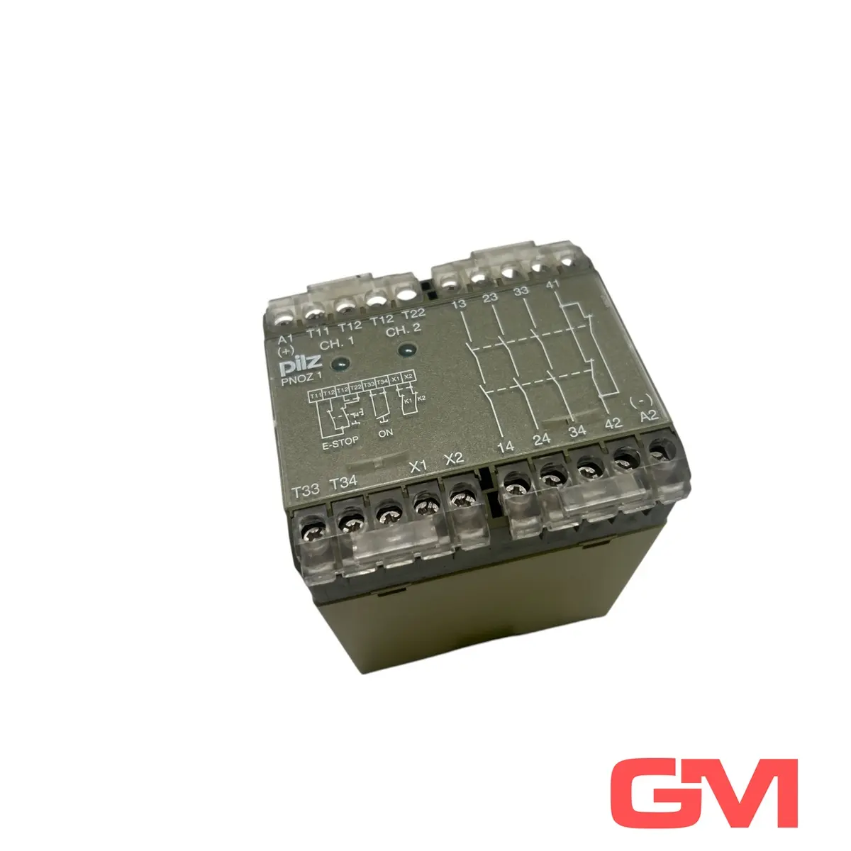 Produktfoto 1 von Pilz Sicherheitsrelais 475695 Safety Relay PNOZ 1 Relais 24V DC 3S+1Ö 24V PNOZ1