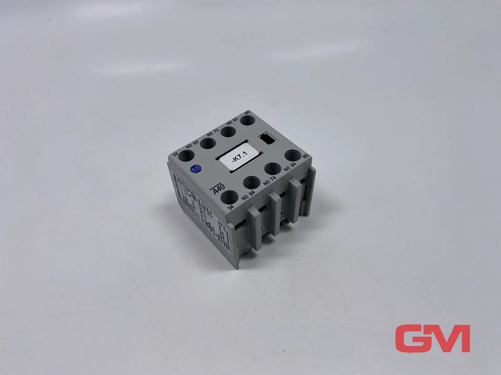 Produktfoto 1 von Allen-Bradley Hilfsschalterblock 100-FA40 auxiliary contact block S.B beschädigt