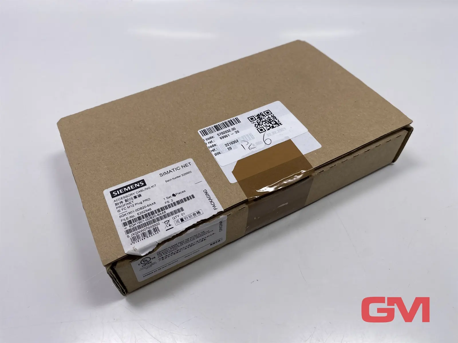 Produktfoto 1 von VE 6x Siemens Steckverbinder 6GK1901-0DB20-6AA8 connector IE FastConnect M12