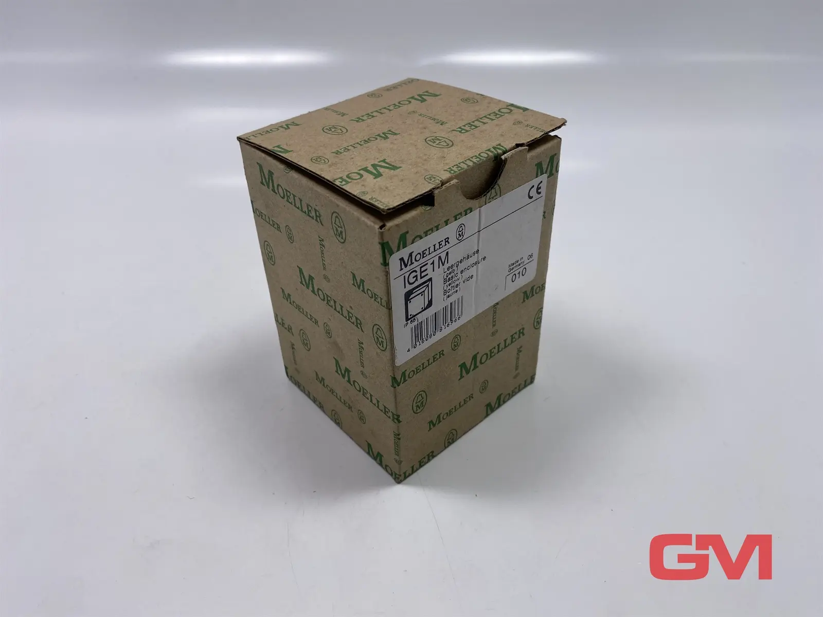 Produktfoto 1 von Moeller Leergehäuse IGE1M basic enclosure yellow IP65 gelb 54x54 mm Gehäuse