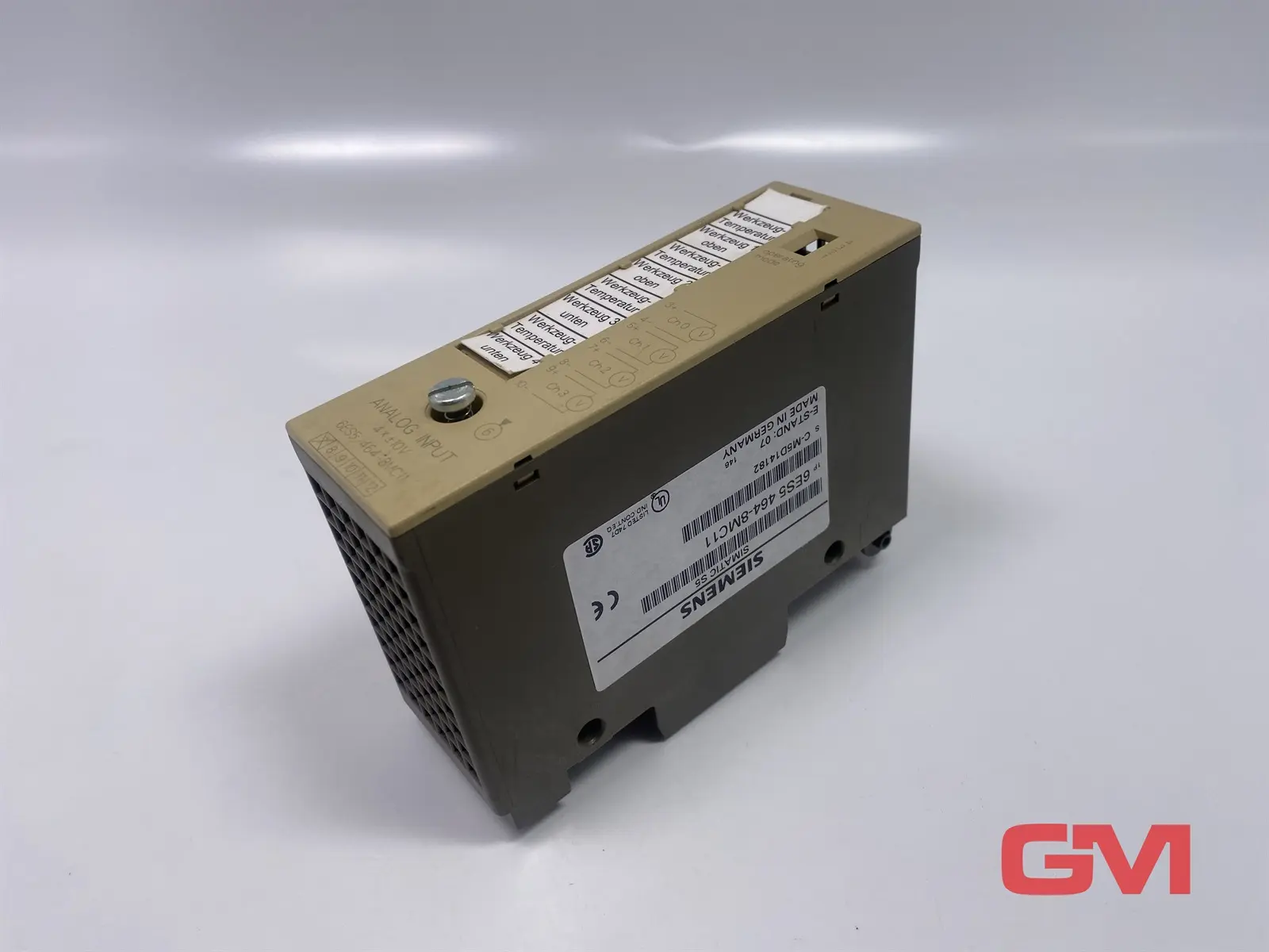 Produktfoto 1 von Siemens Analogeingabe 6ES5464-8MC11 analog input 464  Simatic S5 E-Stand 07