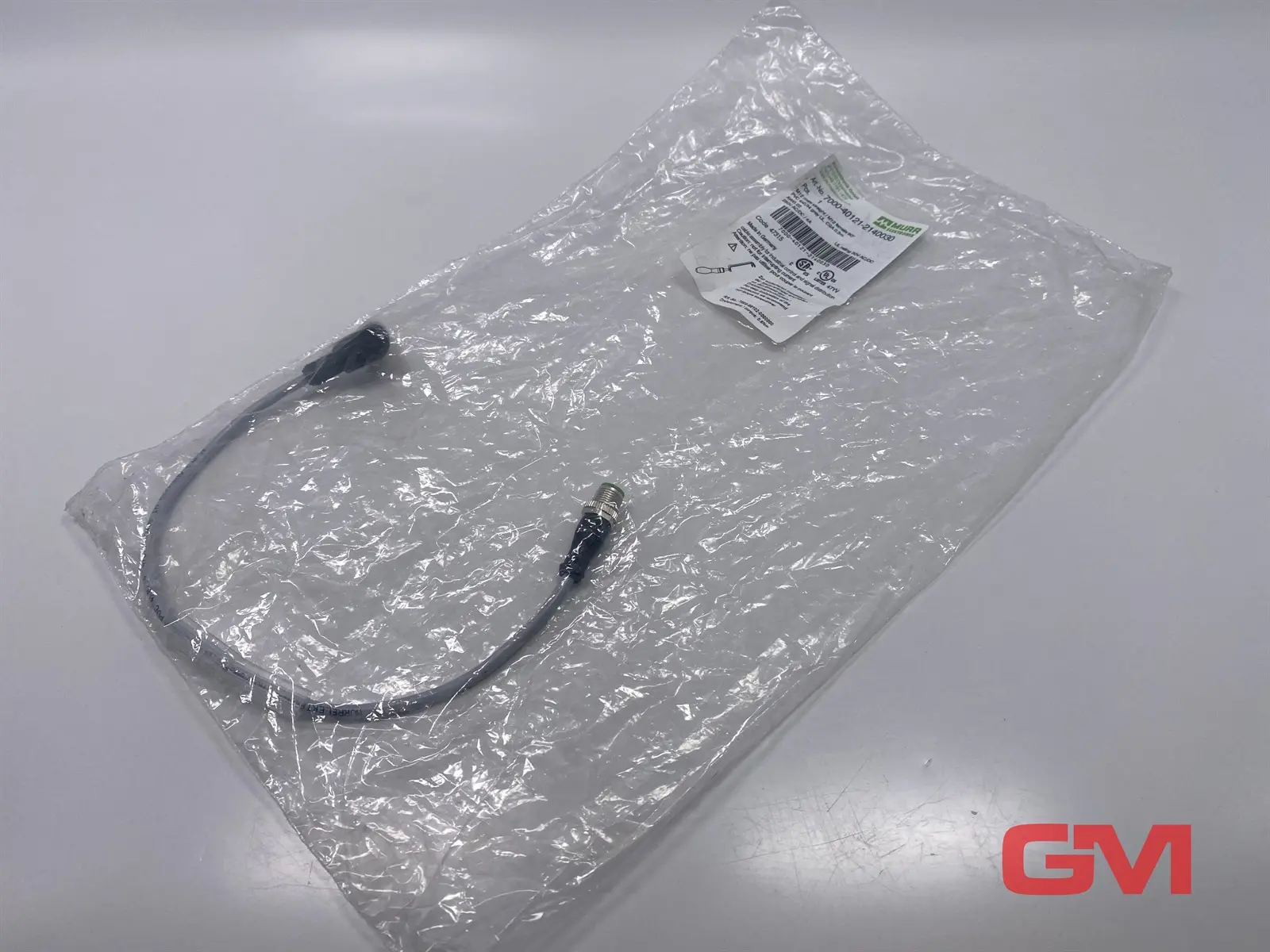 Produktfoto 1 von Murrelektronik Stecker 700-40121-2140030 plug gerade M12 PVC 4-polig PUR grau