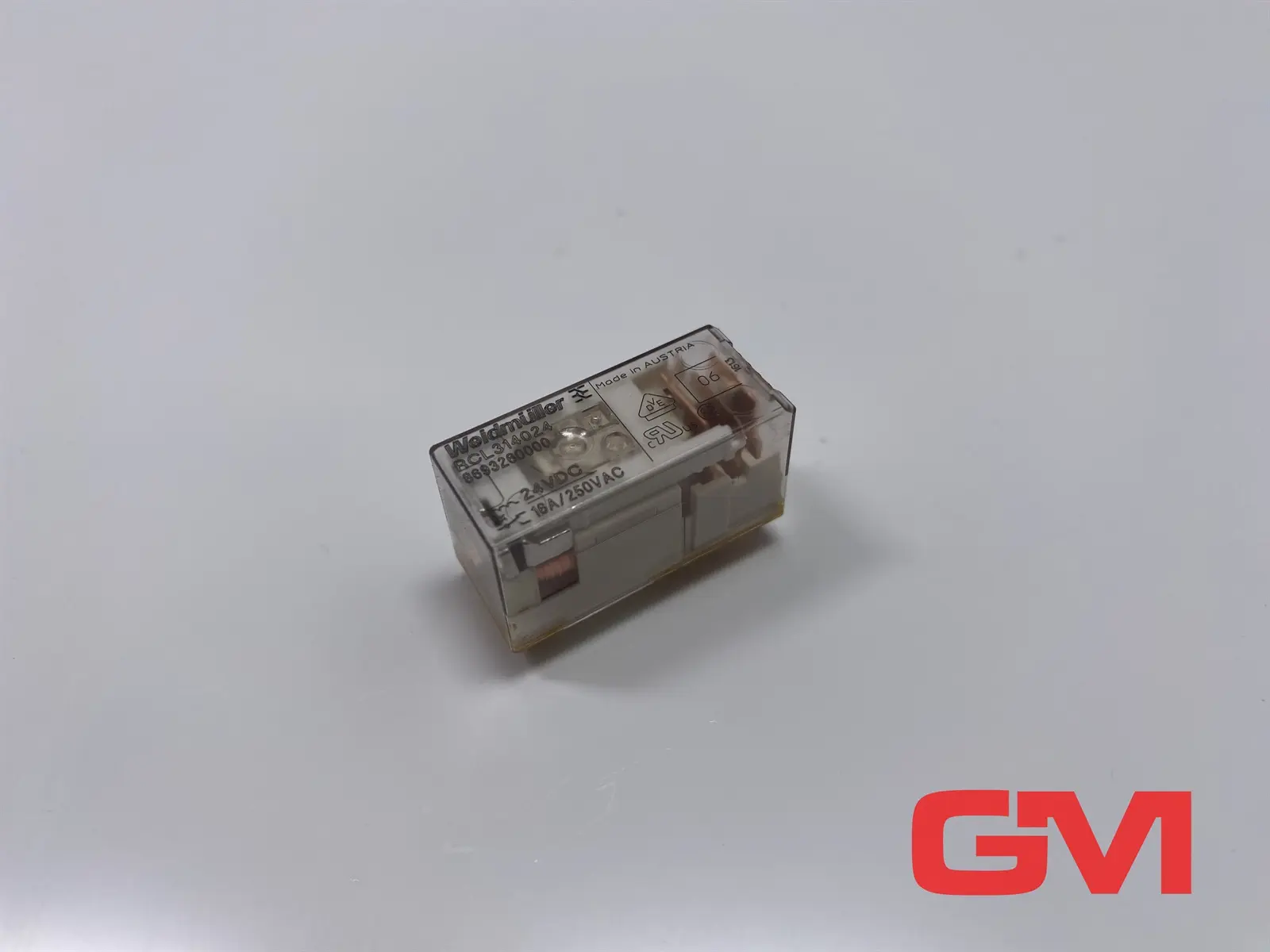 Produktfoto 1 von Weidmüller Relais RCL314024 relay 8693260000 TERMSERIES 24V DC 16A steckbar