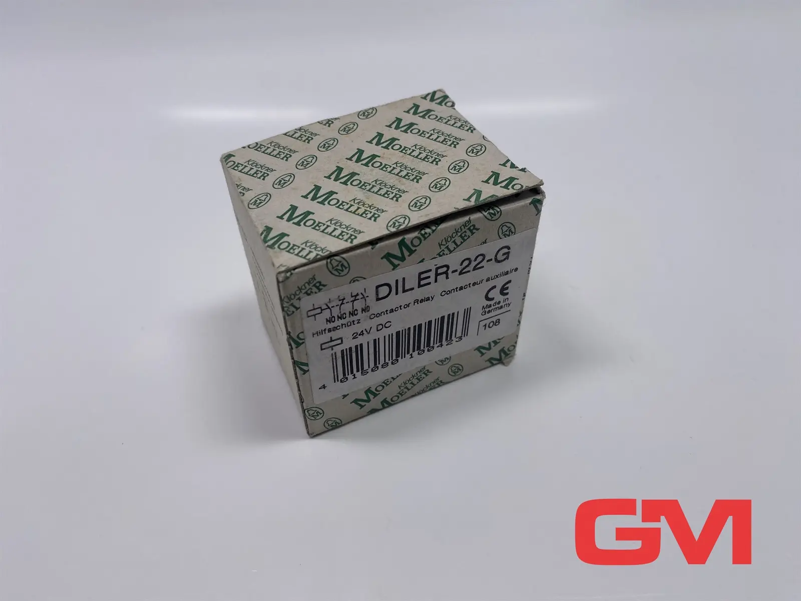 Produktfoto 1 von Klöckner Moeller Hilfsschütz DILER-22-G contactor relay 24VDC 2NO+2NC Schütz