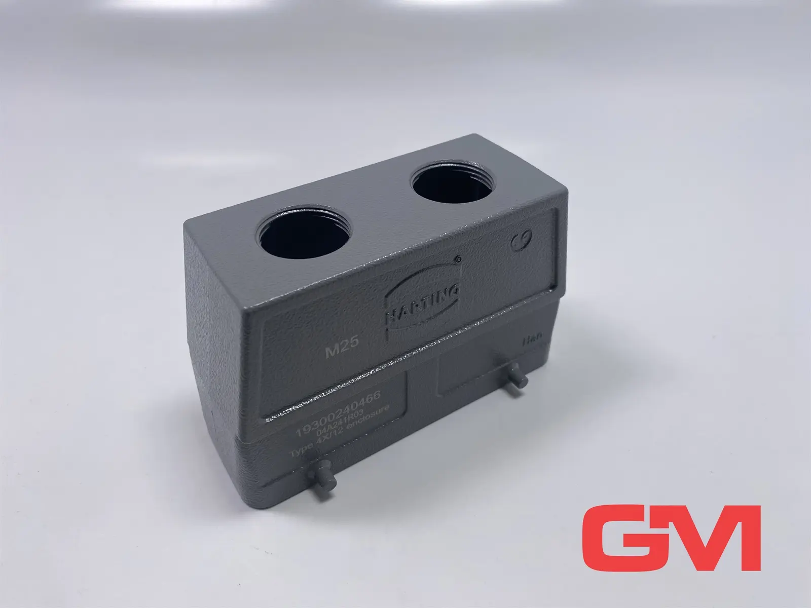 Produktfoto 1 von Harting Tüllengehäuse Han 24B-gg2-M25 hood Querbügel Gehäuse 2xM25 19300240466