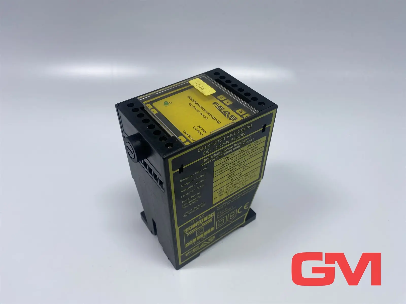 Produktfoto 1 von Feas Netzteil PSLC242 power supply 58027 Gleichstromversorgung Klammer fehlt