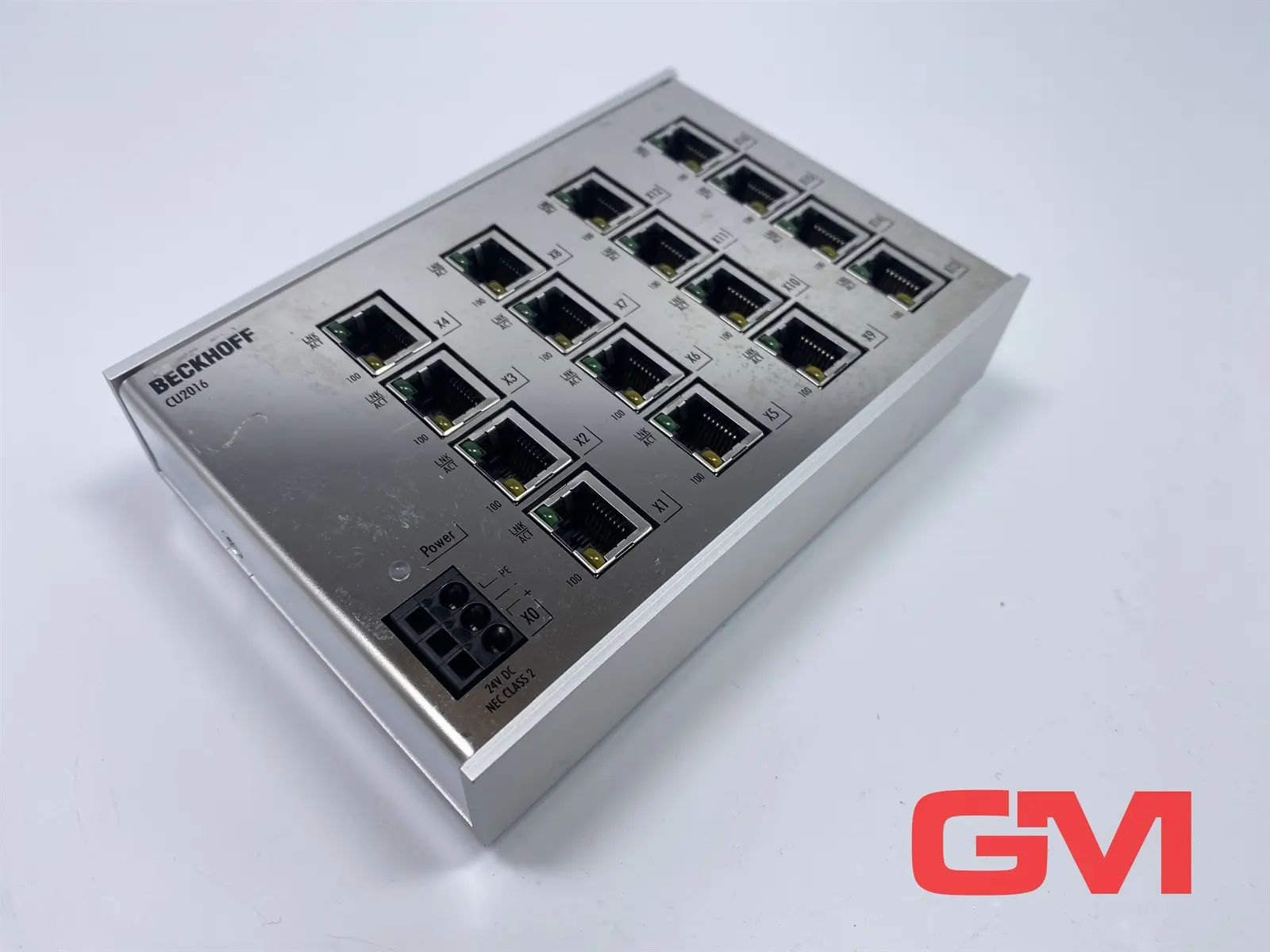 Produktfoto 1 von Beckhoff Ethernet-Switch CU2016 16-Port 100 MBit/s 24 V DC RJ45 Infrastruktur