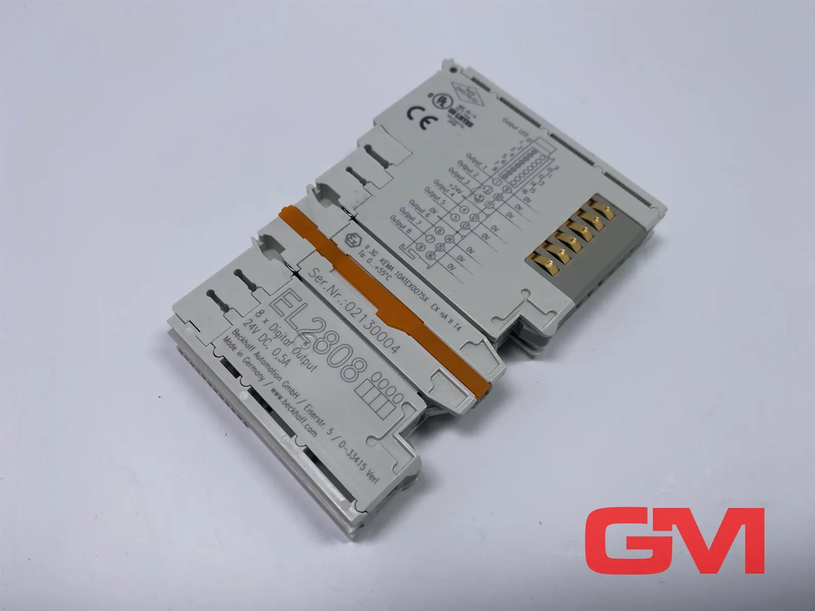 Produktfoto 1 von Beckhoff EtherCAT-Klemme EL2808 output terminal digitale Ausgangsklemme 8DO