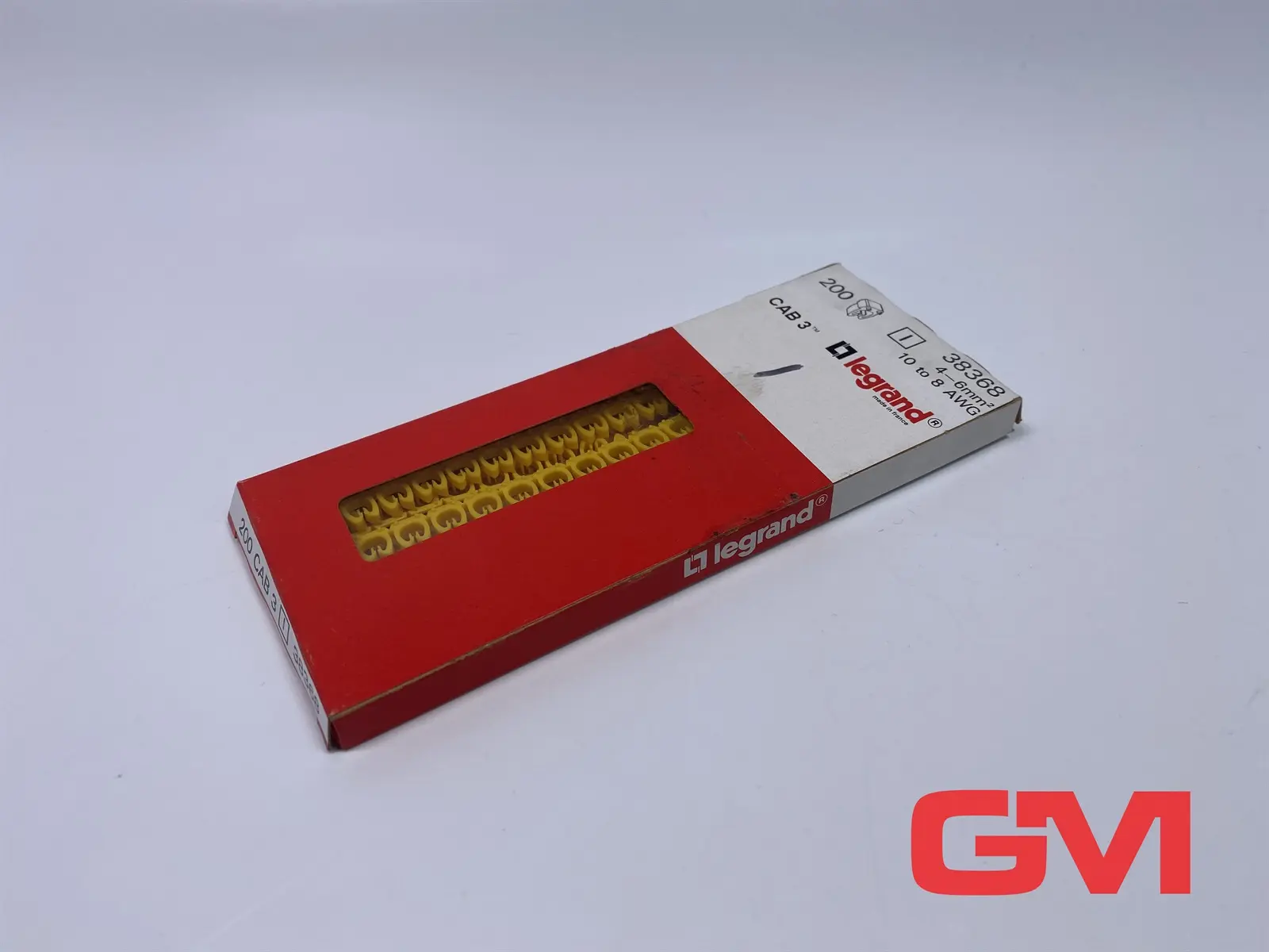 Produktfoto 1 von VE 160x Legrand Kabelkennzeichnung 38368 4-6qmm CAB 3 Buchstabe I cable marker