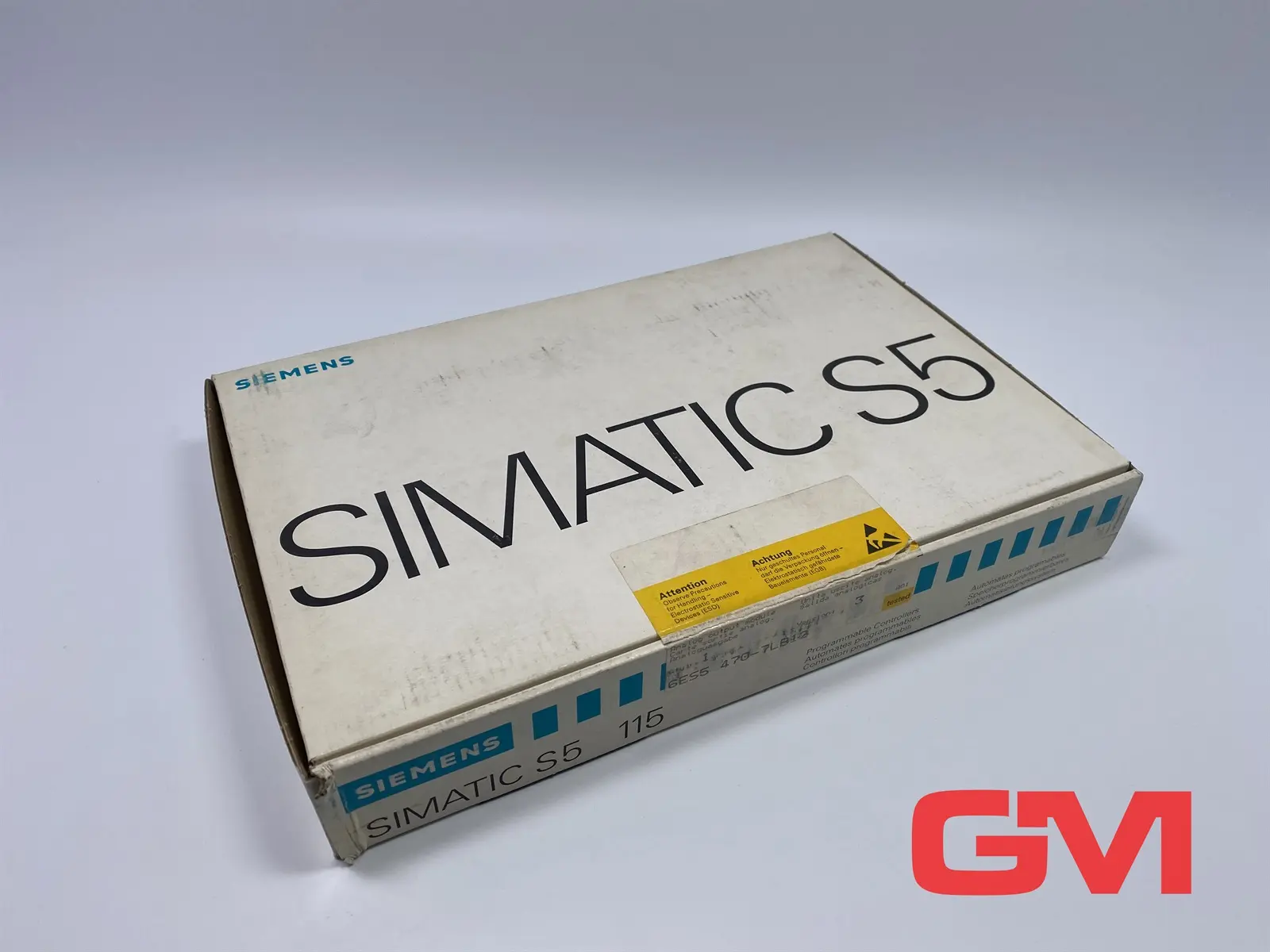Produktfoto 1 von Siemens Analogausgabe 6ES5470-7LB12 analog output module E-Stand 03 Simatic S5