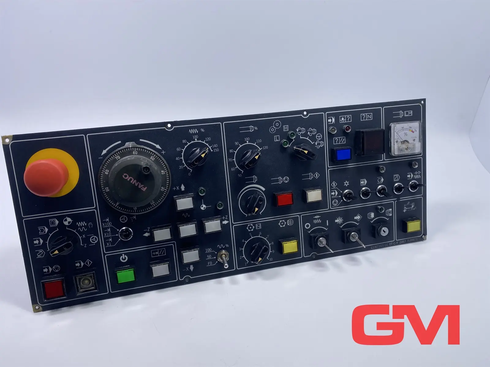 Produktfoto 1 von Fanuc Bedienfeld L11671021 control panel mit Pulsgenerator A860-0202-T001