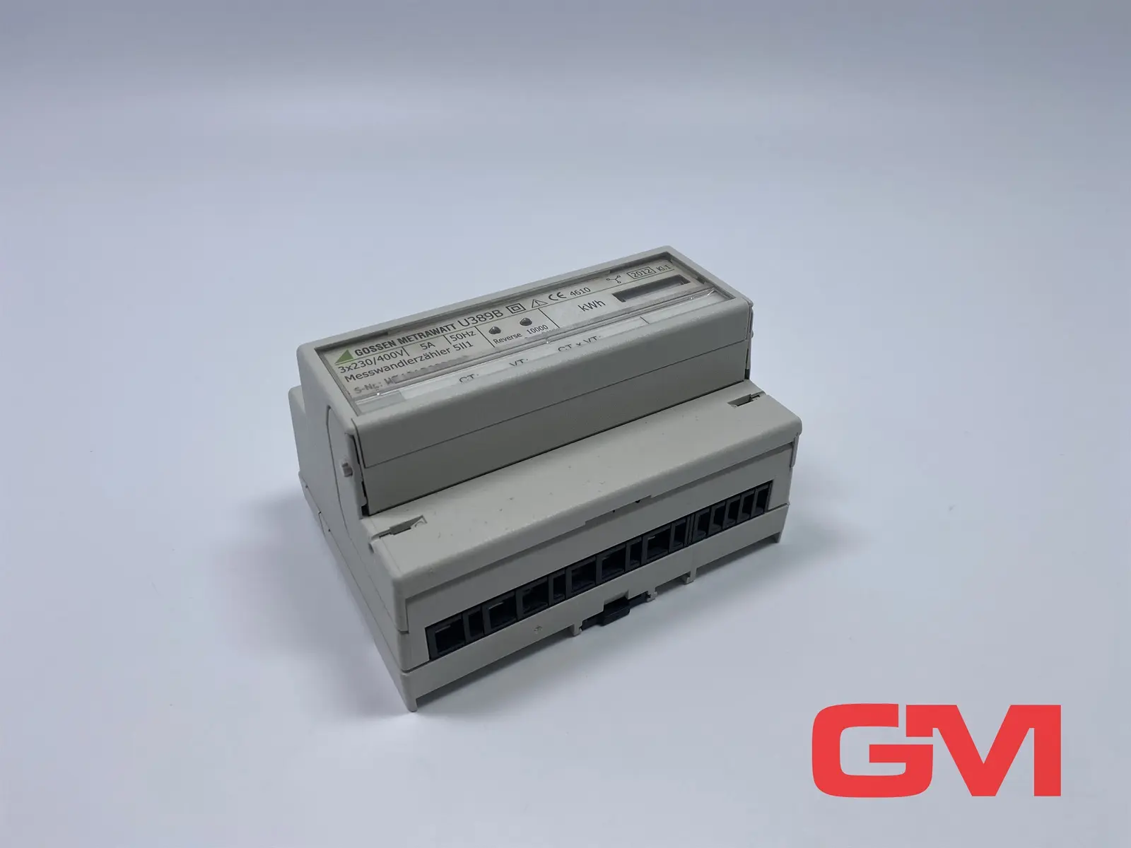 Produktfoto 1 von Gossen Metrawatt Messwandlerzähler U389B energy meter 5A 2x230/400V 5II1