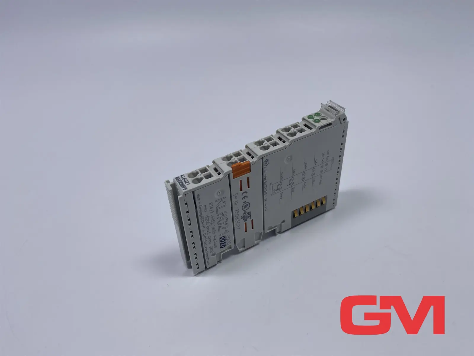 Produktfoto 1 von Beckhoff Busklemme KL6021-0020 Serial Interface RS422/RS485 Rest-Default