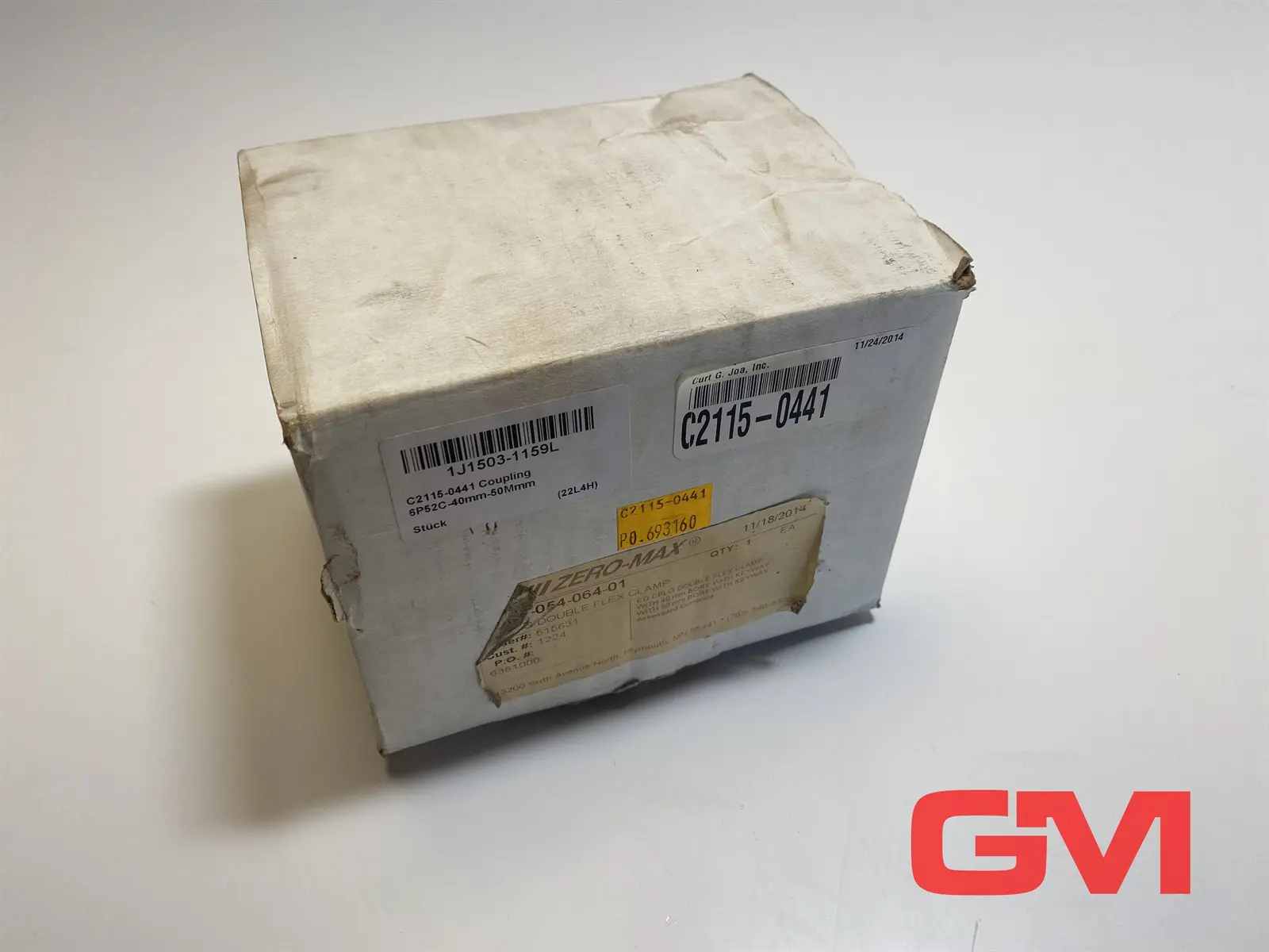 Produktfoto 1 von Zero-Max Doppelklemm-Stahlnabe 6P52C-40mm-50Mmm Steel Hub 6P52C 40mm 50mm
