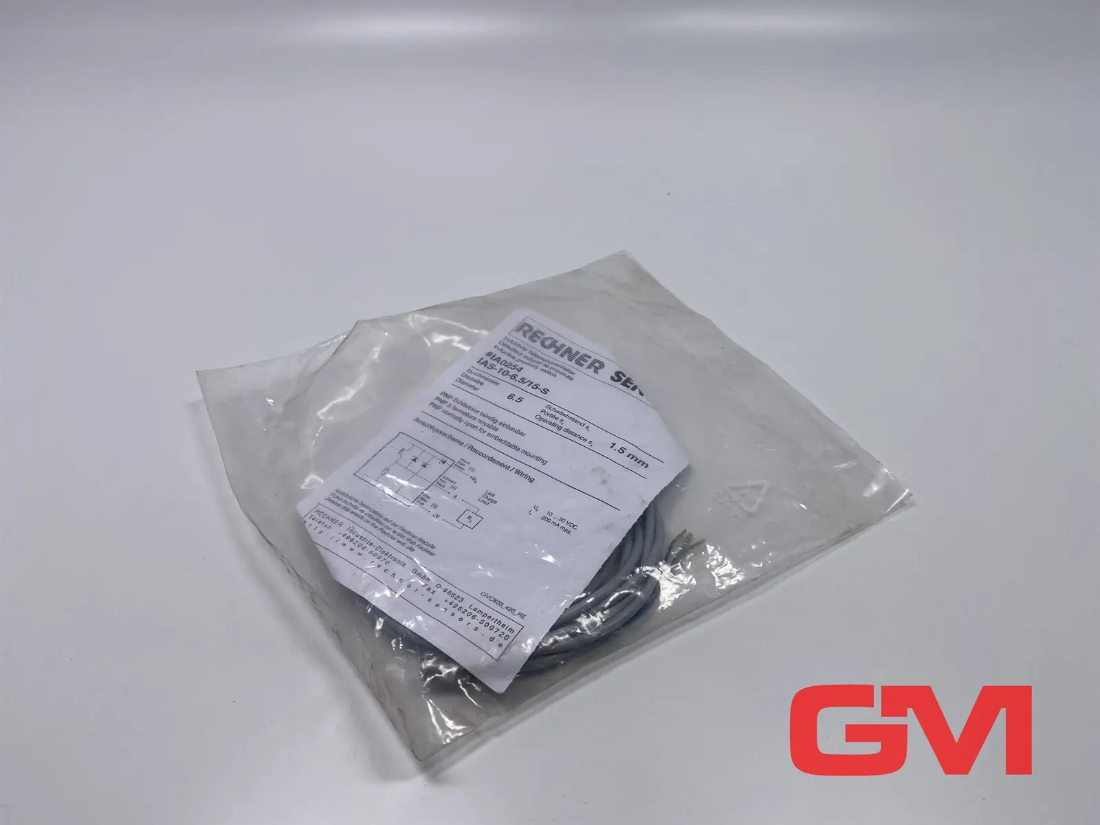 Produktfoto 1 von Rechner induktiver Näherungsschalter IAS-10-6,5/15-S inductive sensor IA0254