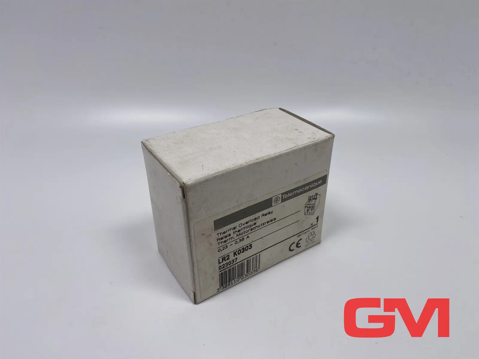 Produktfoto 1 von Telemecanique Motorschutzrelais LR2 K0303 overload relay 023037 0,23-0,36A