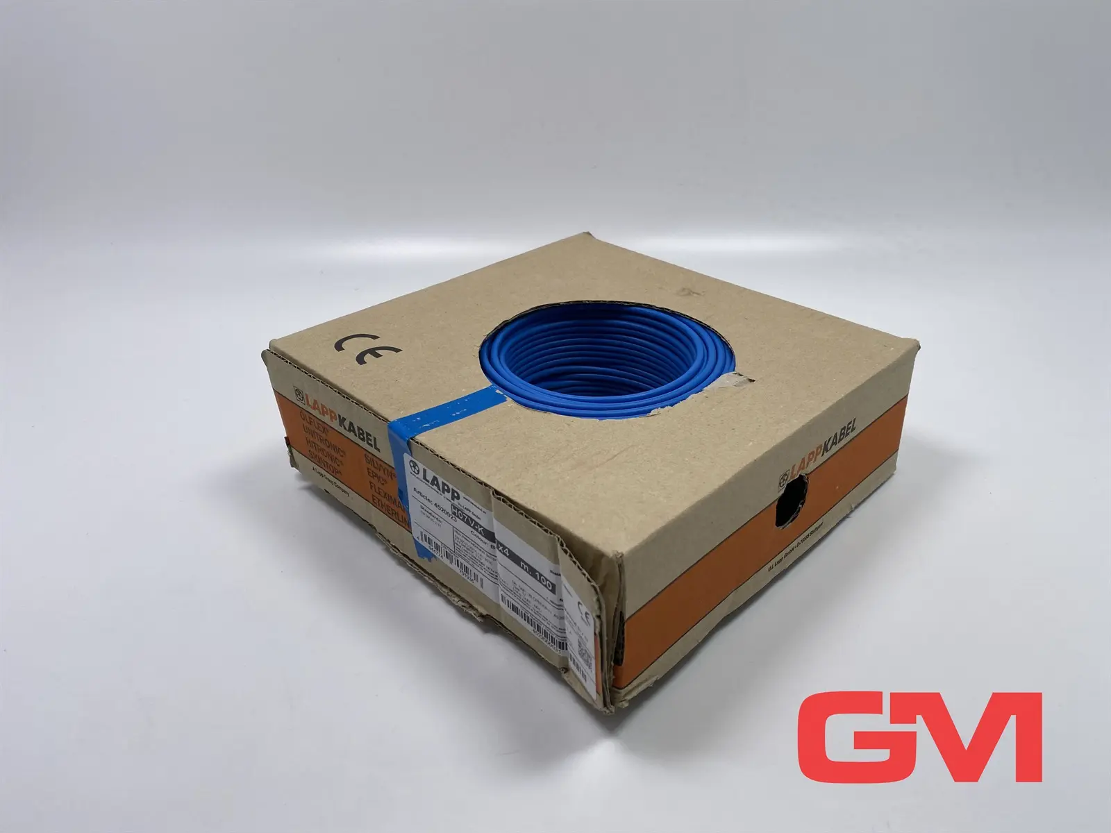 Produktfoto 1 von Lapp Kabel Einzelader H07V-K 1X4 BU single wire 4520023 100 m PVC Aderleitung