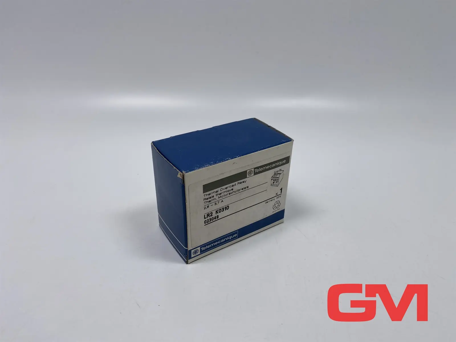 Produktfoto 1 von Telemecanique Motorschutzrelais 023049 thermal overload relay LR2 K0310 2,6-3,7A