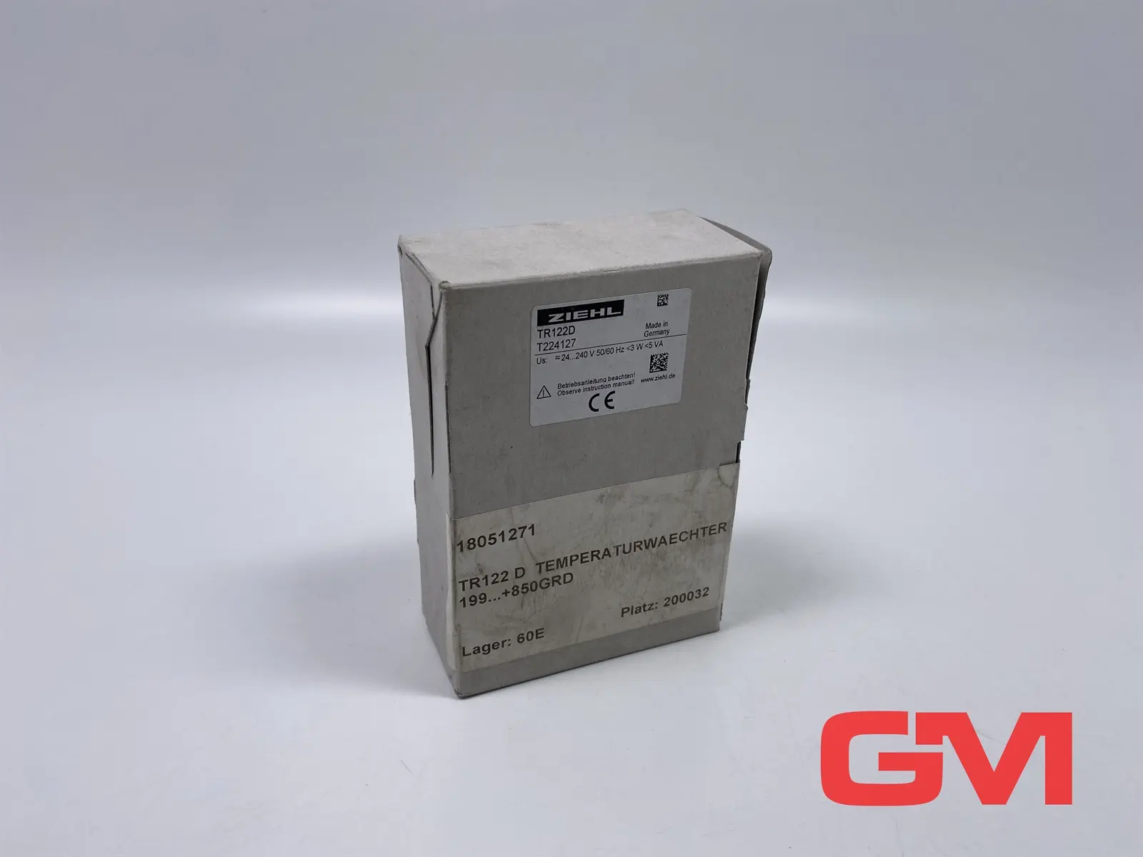 Produktfoto 1 von Ziehl Temperaturrelais T224127 temperature relay Relais TR122D 24-240V Pt 100
