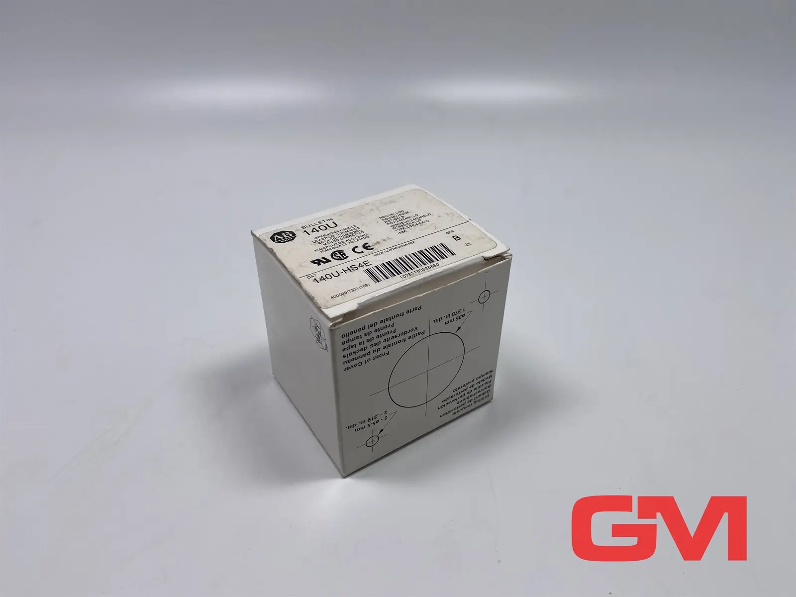 Produktfoto 1 von Allen-Bradley Betätigungshebel 140U-HS4E operating handle Serie B rot/gelb