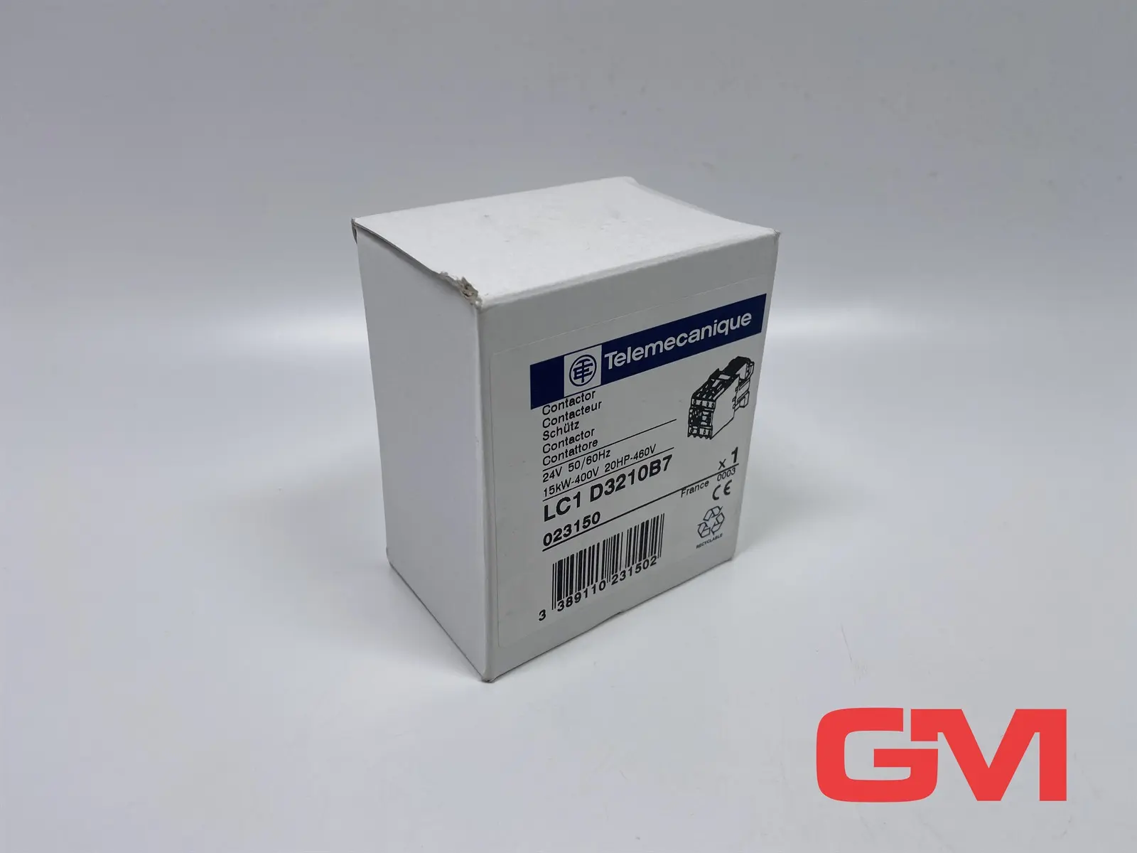 Produktfoto 1 von Telemecanique Hilfsschütz LC1 D3210B7 Contactor 023150 24V 15kW Schütz