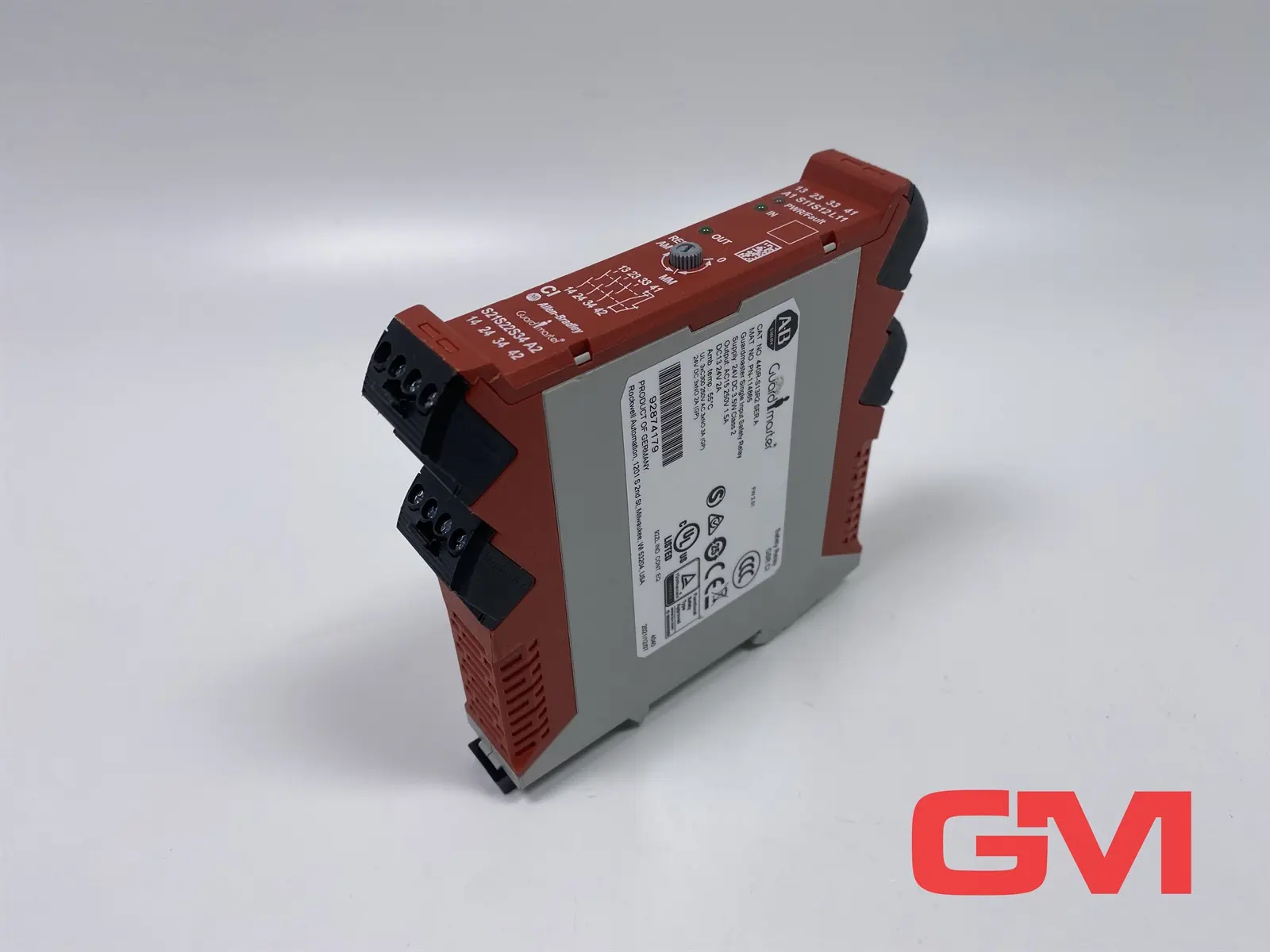 Produktfoto 1 von Allen Bradley Sicherheitsrelais 440R-S13R2 safety relay PN-114865 FW 2.01 Ser. A