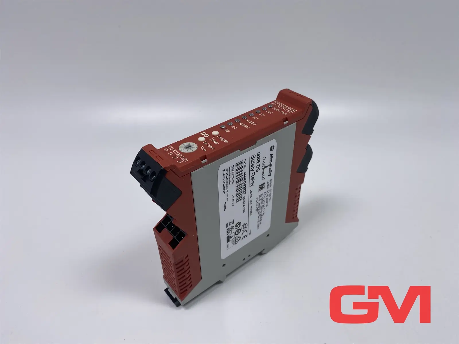 Produktfoto 1 von Allen-Bradley Sicherheitsrelais 440R-DG2R2T S: A100 PN-417415 siehe Beschreibung