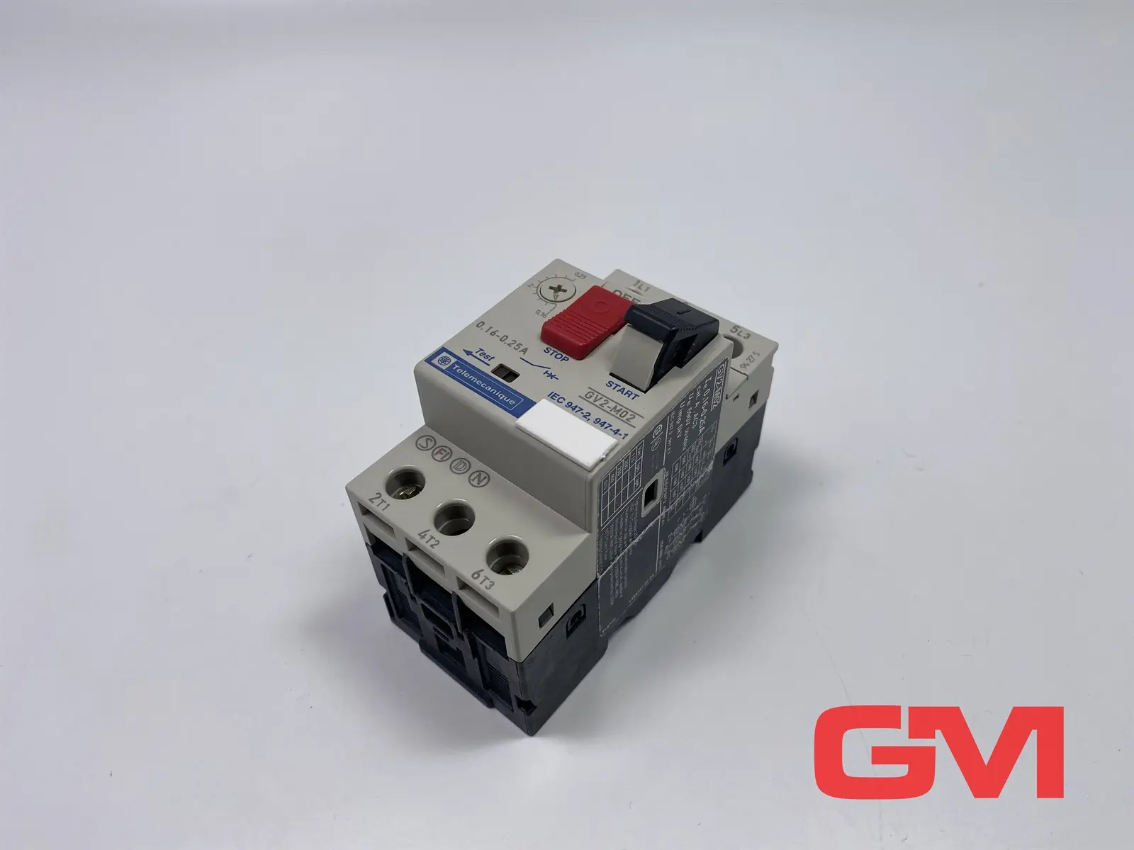 Produktfoto 1 von Telemecanique Motorschutzschalter GV2-M02 Motor Circuit Breaker 0,16-0,25A