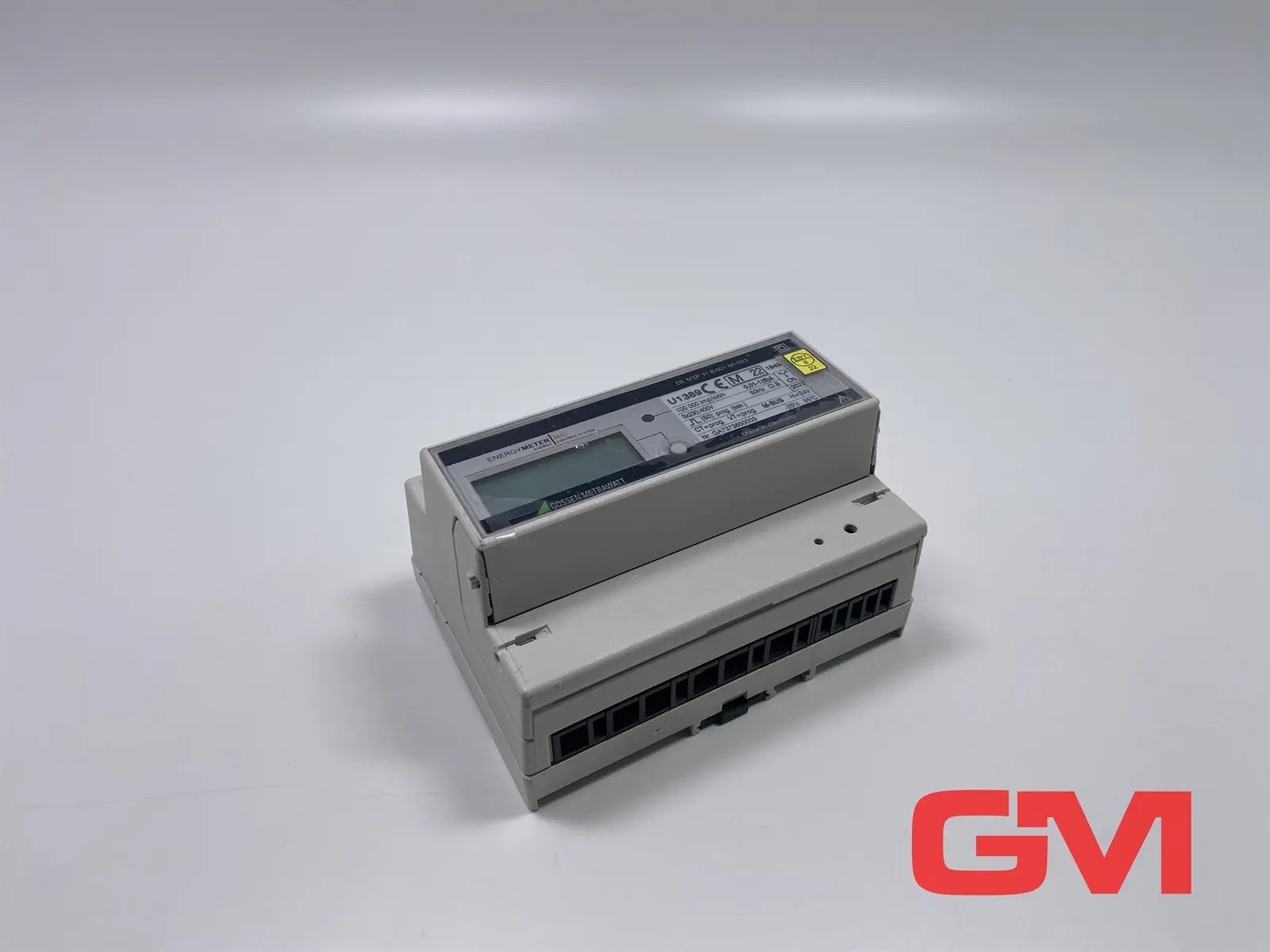 Produktfoto 1 von Gossen Metrawatt Wirkenergiezähler U1389 Energymeter MID M22 0,01-1A Display