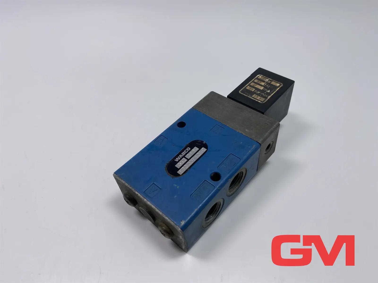 Produktfoto 1 von Wabco Magnetventil 002 2180 solenoid valve Ventil 220V 47mA 10bar Ventilblock