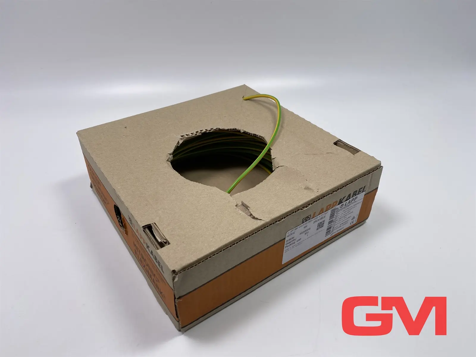 Produktfoto 1 von Lapp Kabel Aderleitung H07V-K 1x2,5 wire grün gelb 4520003 Länge unbekannt
