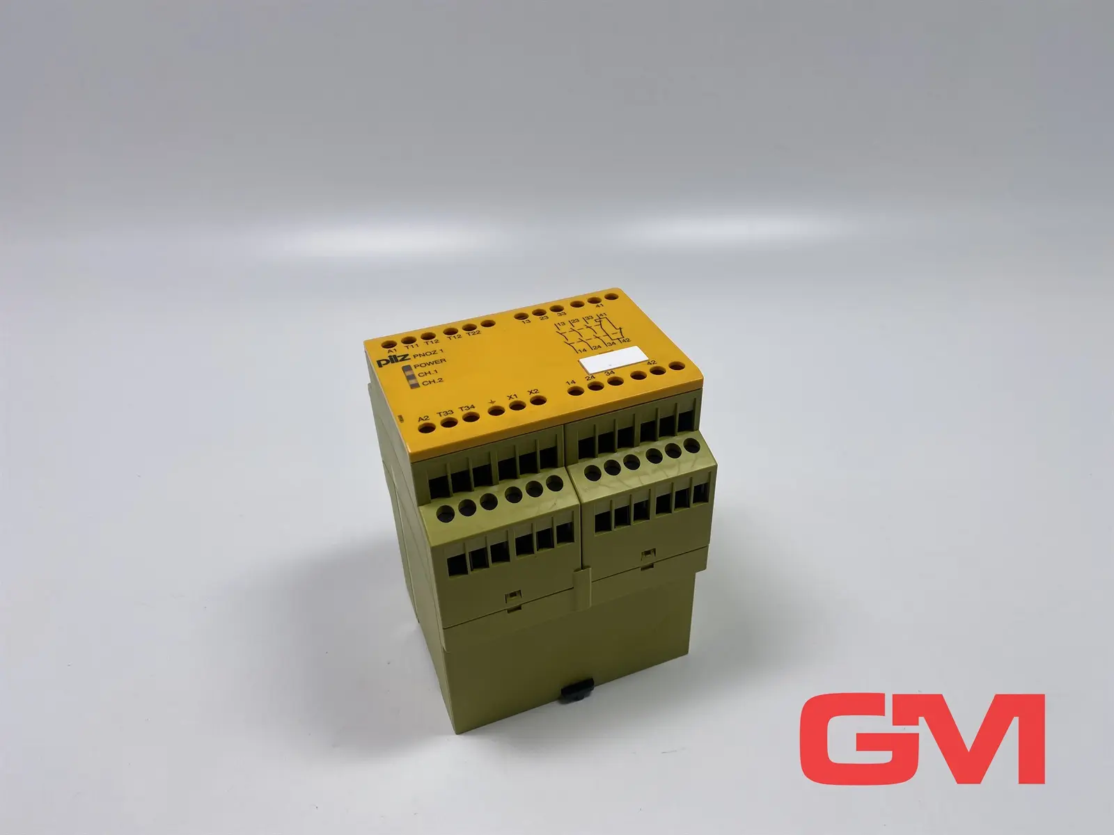 Produktfoto 1 von Pilz Sicherheitsschaltgerät PNOZ 1 24VAC 3n/0 1n/c safety relay 775600