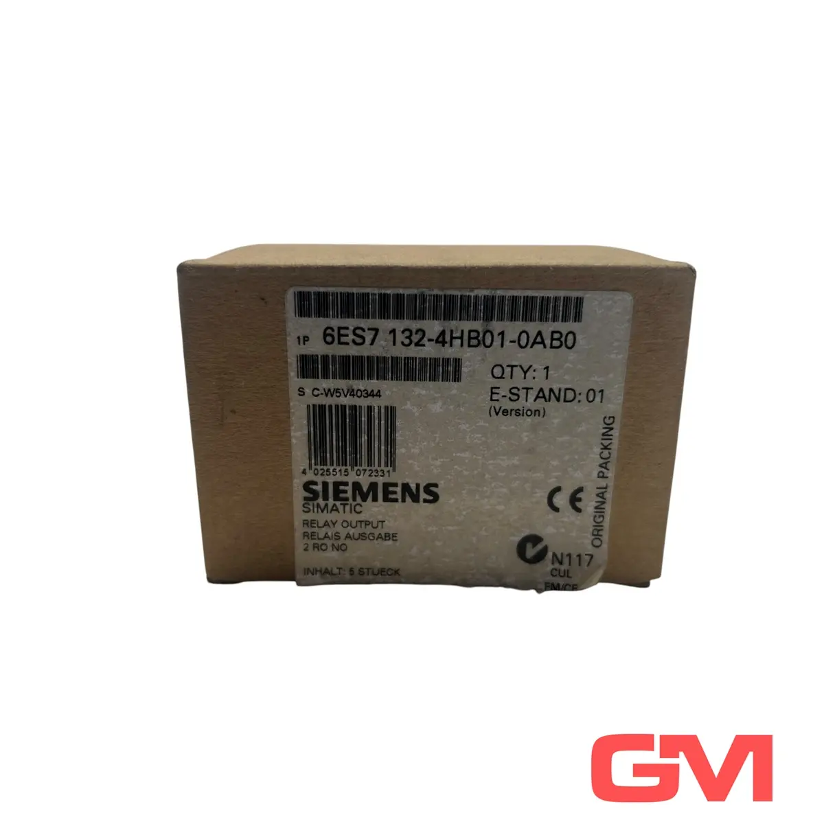 Produktfoto 1 von VE 5x Siemens Elektronikmodul 6ES7132-4HB01-0AB0 electronic module 2 DO E-St. 01