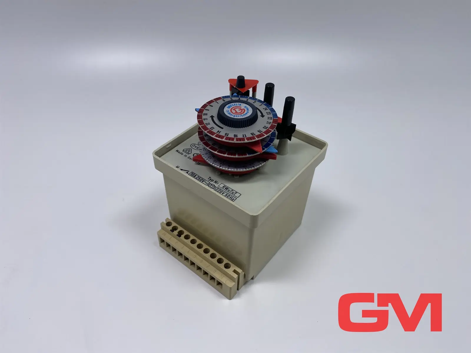 Produktfoto 1 von Grässlin Zeitschaltuhr RWuTuT timer Schaltuhr 10A 220V 250V ohne Abdeckung