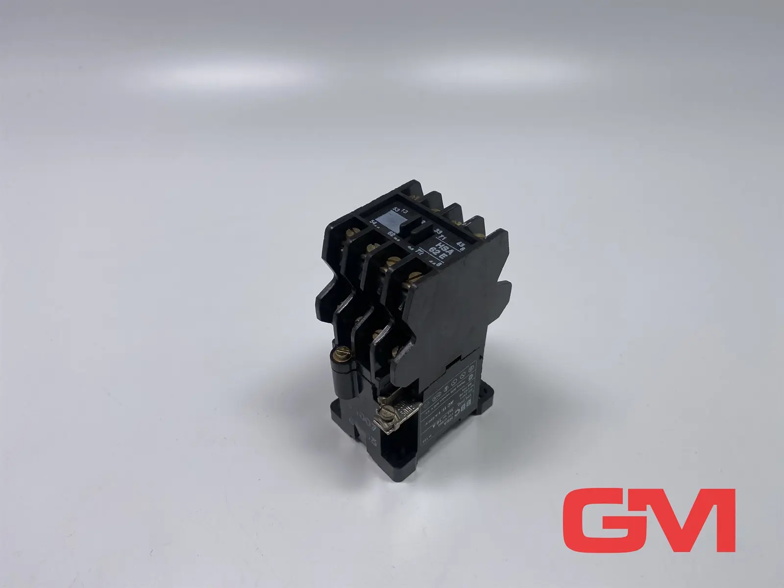 BBC Hilfsschütz HSA 62E contactor relay 16A 220V 50Hz Relais beschädigt