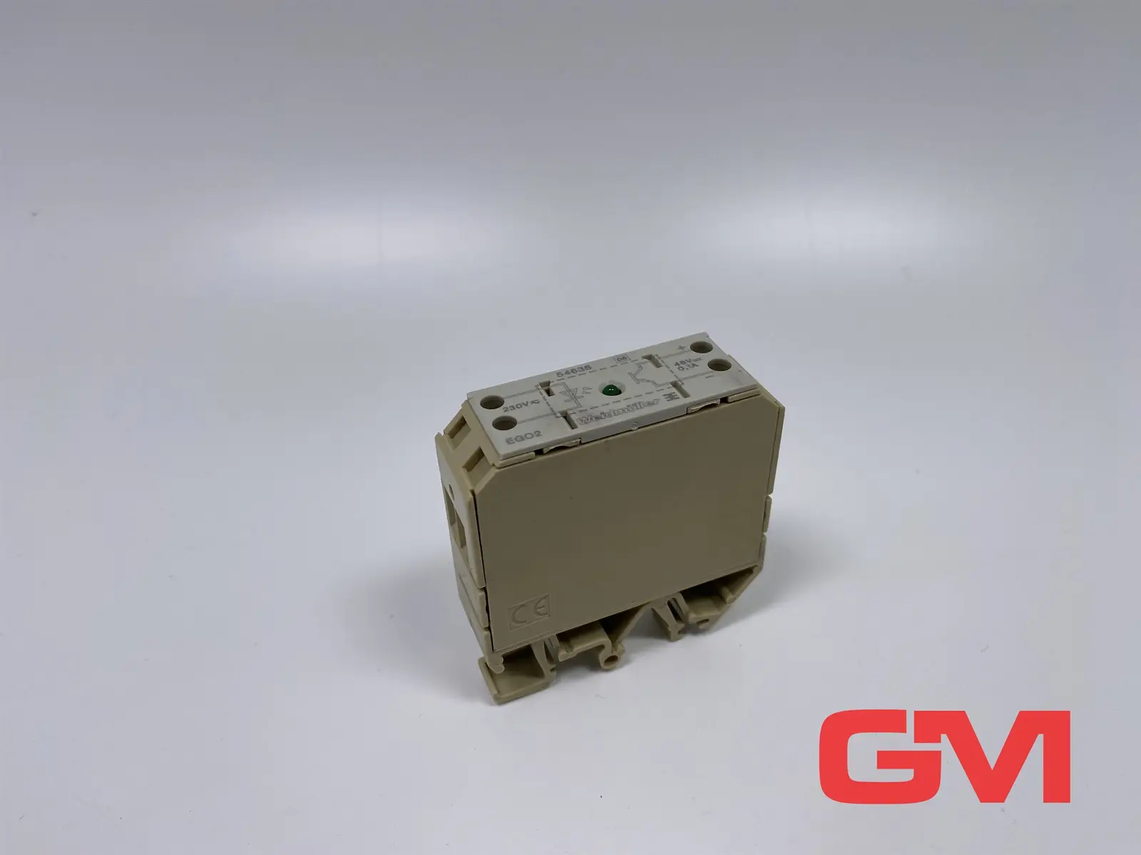 Produktfoto 1 von Weidmüller Optokoppler Relais EGO2 optocoupler relay 54636 230V AC/DC 48VDC