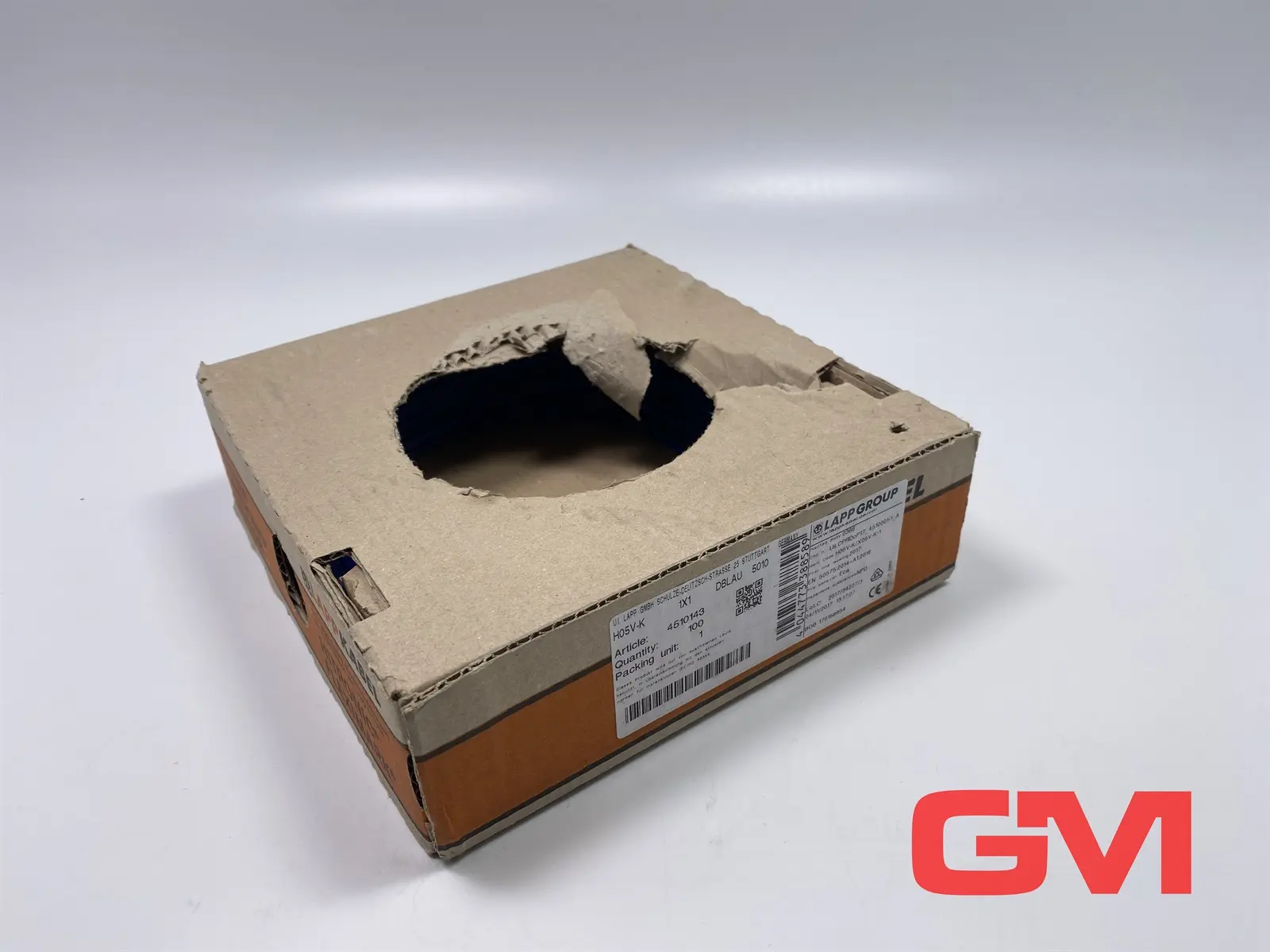 Produktfoto 1 von Lapp Einzelader H05V-K 1X1 single wire 4510143 dunkelblau Länge unbekannt
