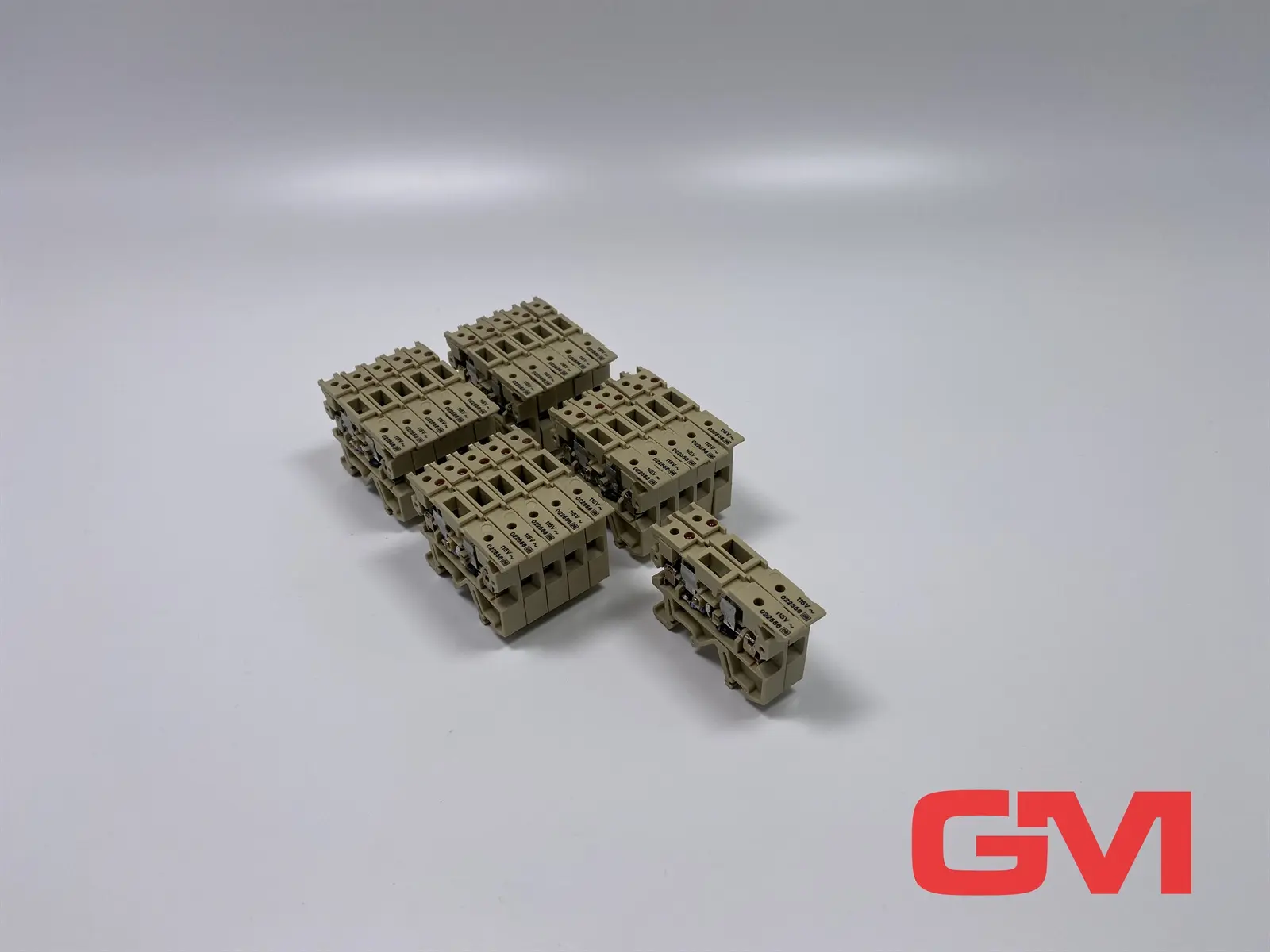Produktfoto 1 von VE 22x Weidmüller Sicherungsklemme ASK 1/EN LD 1D 115VAC terminal block 022556