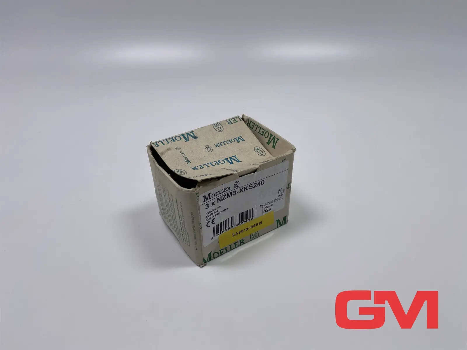 Produktfoto 1 von VE 3x Eaton Kabelschuh NZM3-XKS240 cable lug 260041 240qmm Baugrösse 3