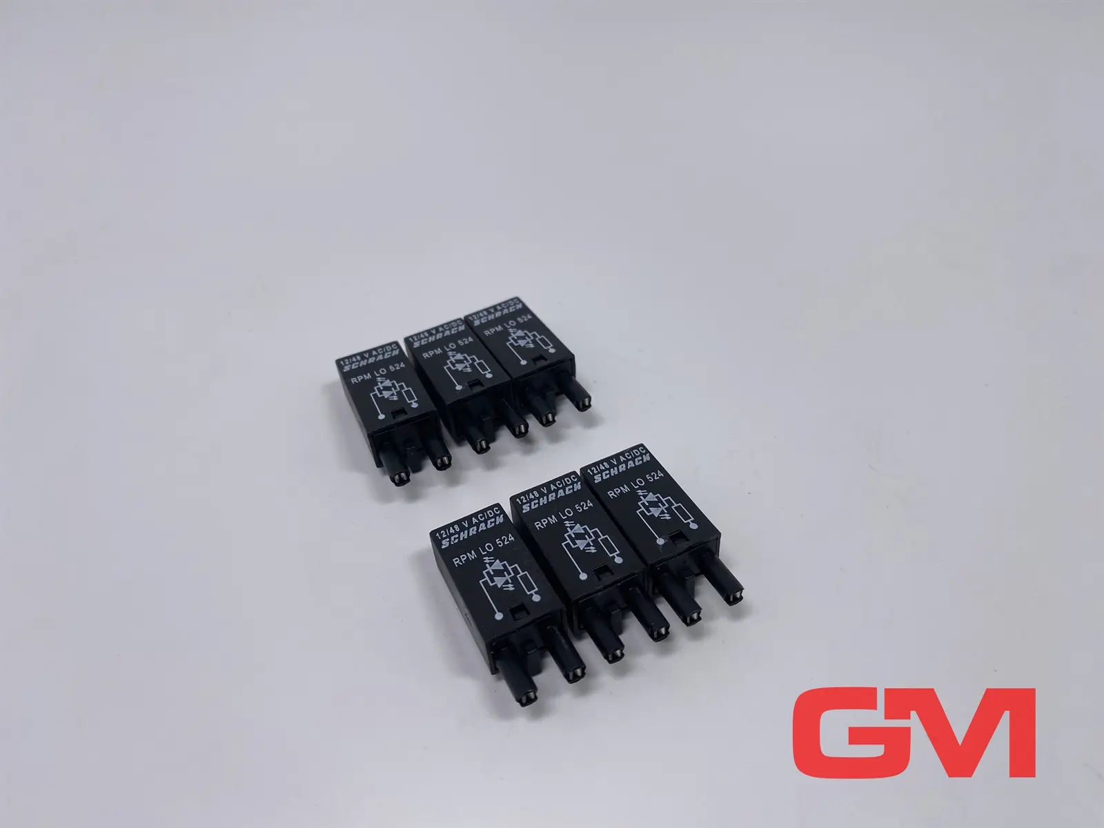 Produktfoto 1 von VE 6x Schrack LED-Modul RPML0524 LED-module 12/48V AC/DC RPM L0 524 rot