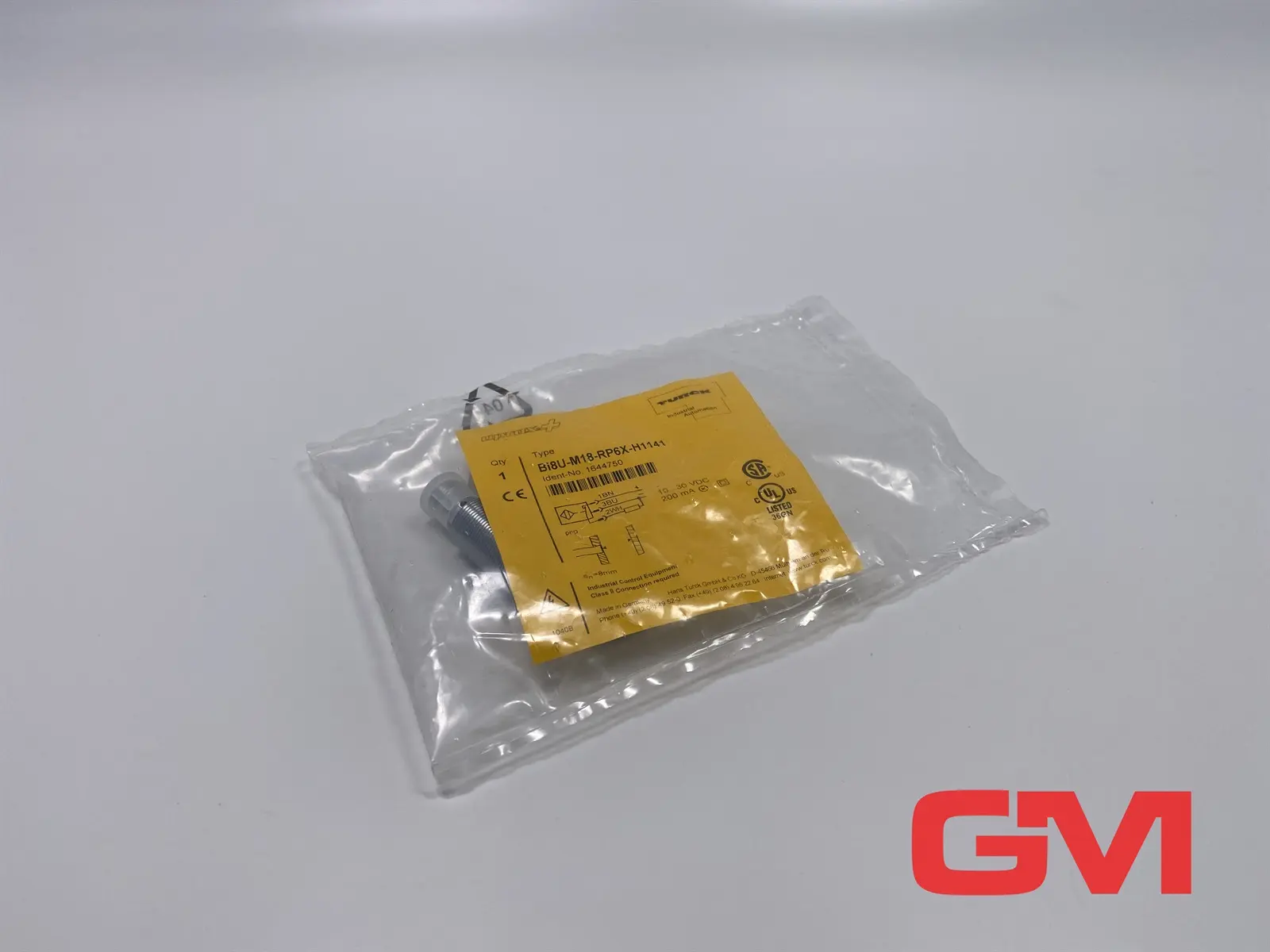 Produktfoto 1 von Turck Induktiver Sensor Bi8U-M18-RP6X-H1141 inductive sensor 1644750 NC PNP