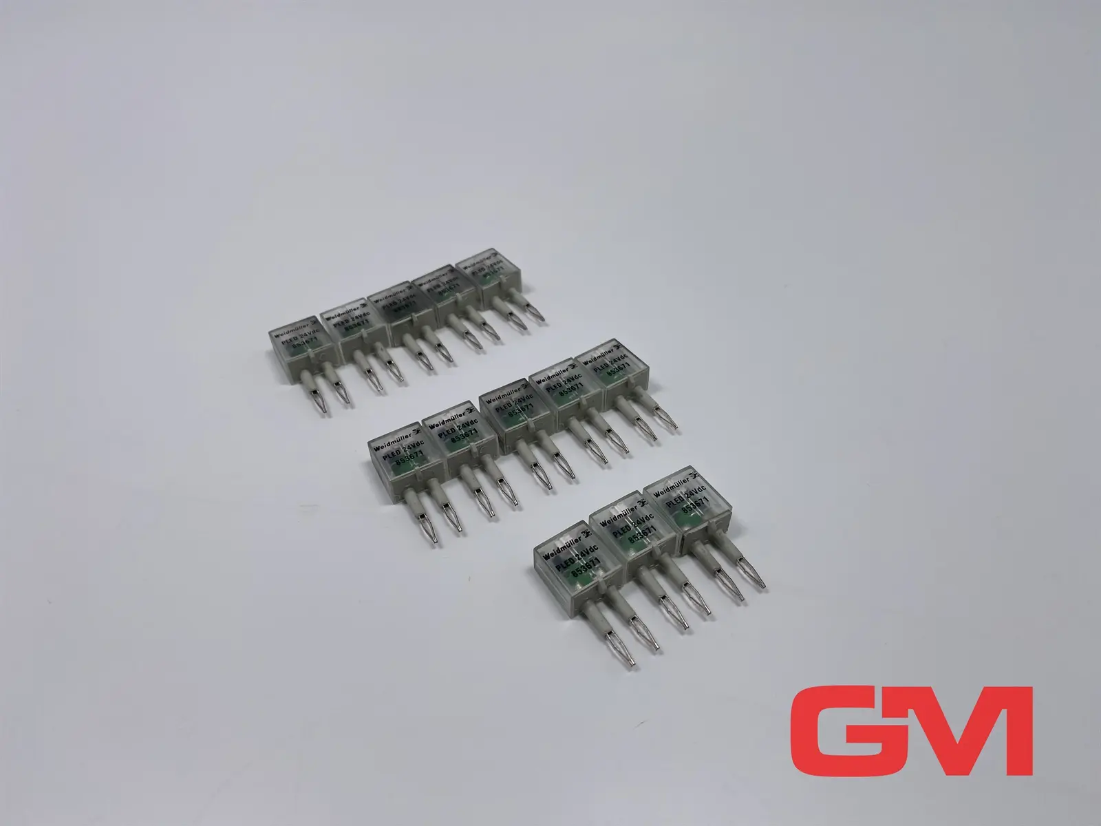 Produktfoto 1 von VE 13x Weidmüller LED-Modul PLED 24VDC LED module 853671 8536710000 PLUGSERIES
