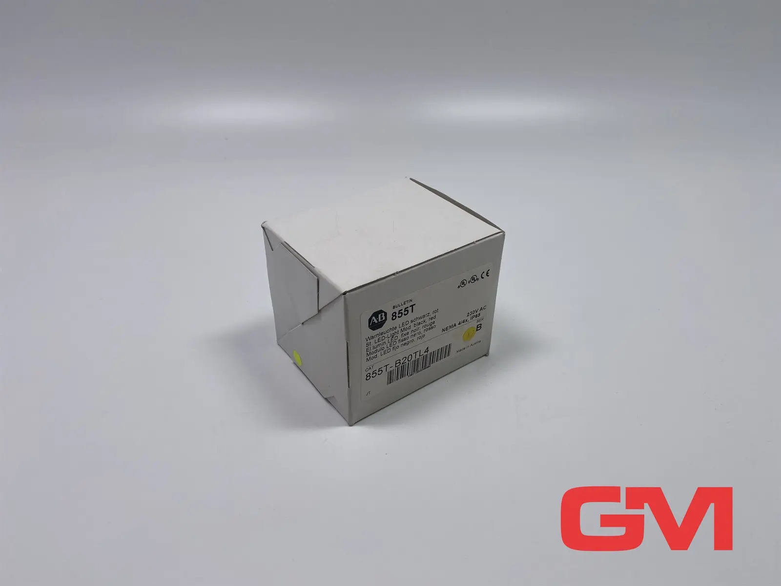 Produktfoto 1 von Allen-Bradley Warnleuchte 855T-B20TL4 LED-Light schwarz rot 230V AC NEMA Serie B