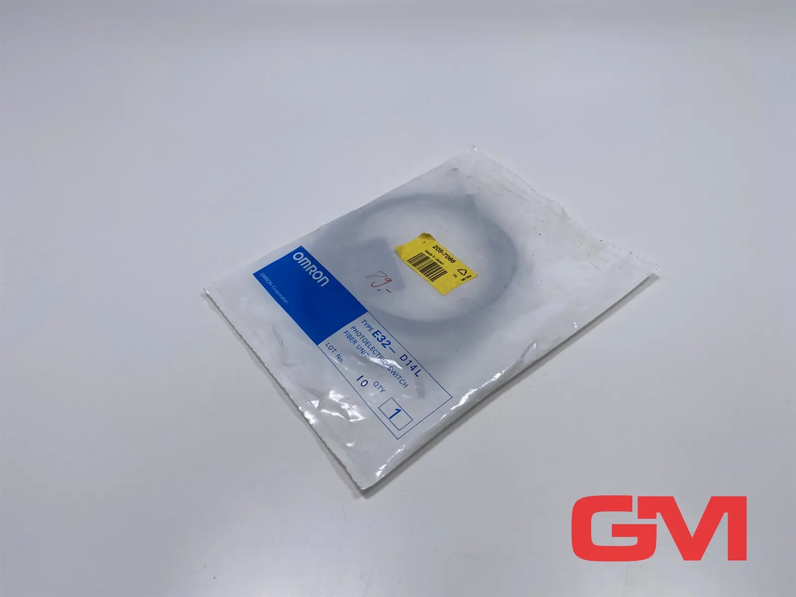 Produktfoto 1 von Omron Fotoschalter - Lichtleitertaster E32-D14L Fiber optic sensor head Kabel 2m