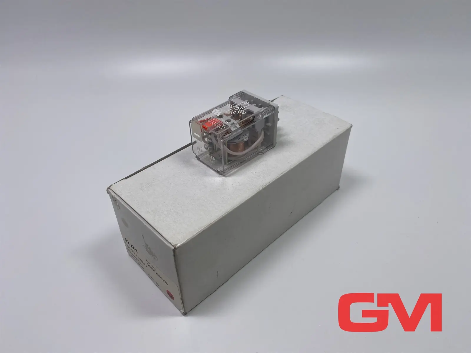 Produktfoto 1 von VE 10x Hengstler Steckrelais BV 505-9660 plug-in relay 220VAC 10A 120VAC/24VDC