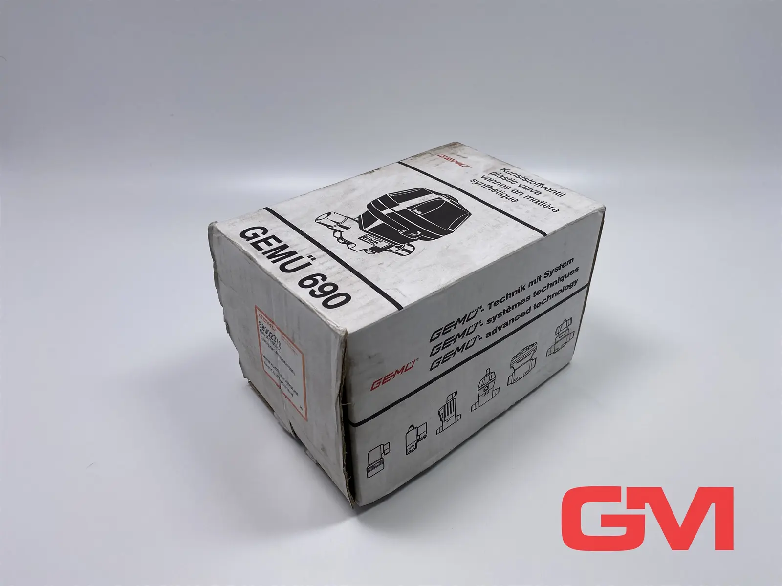 Produktfoto 1 von Gemü Kunststoff-Membranventil 88002370 diaphragm valve 690/15/D 0114-1 690