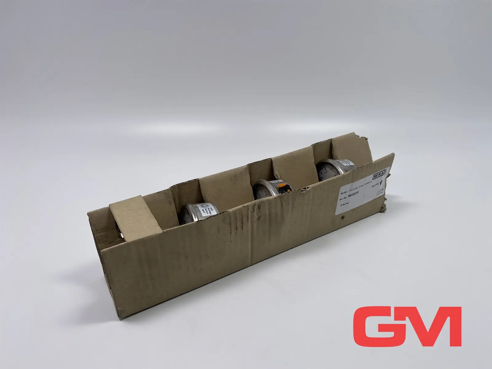 Produktfoto 1 von VPE 3x Wika Rohrfeder-Manometer 213.53.63 manometer 9022210 0-10 bar 63mm